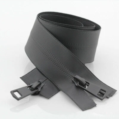 Waterproof Invisible Zip Concealed Zipper Double Slider Garment DIY Accessories - Image 1 of 4