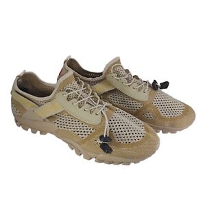 Water Shoes THICK-SOLE Beige Quick Dry Swim Beach Aqua Shoe Sport Hiking Mens 44