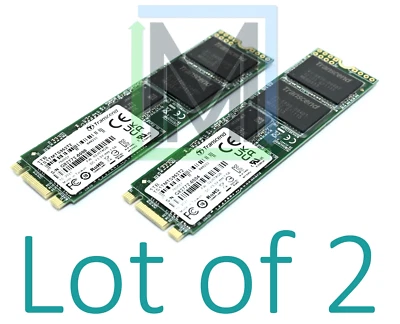 MTS952T2 TS1TMTS952T2 TRANSCEND 1TB M.2 2280 3D NAND FLASH SATA SSD - 2pcs - Image 1 of 4