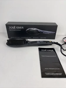 Digital Straightening Brush Heat Control 360 Swivel Cord 110 240v Jose Eber - Picture 1 of 8