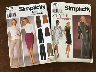 Simplicity 5259 8840 ~ Skirt Pants /Dress Formal Prom ~  Size 6 - 16 ~ Uncut - Image 1 of 4
