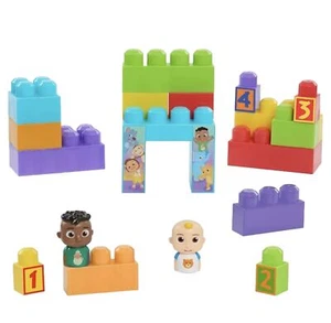 Nuevo *Figuras CoComelon Building Blocks Cody & JJ Just Play Creative Imagination - Imagen 1 de 5