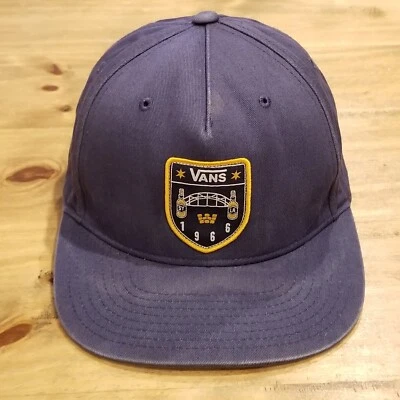 Gorra Vans Snap Back parche azul talla única patín 1966 ajustable Foto 1 de 4