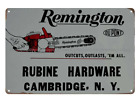 Remington Chain Saws mancave metal tin sign interior home decoration
