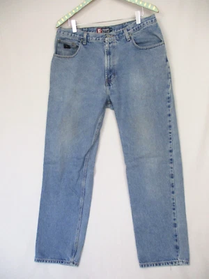 Chaps Ralph Lauren Jeans Mens 36x30 (fits 35x30) Straight Leg Stone Wash Vtg 90s - Image 1 of 4