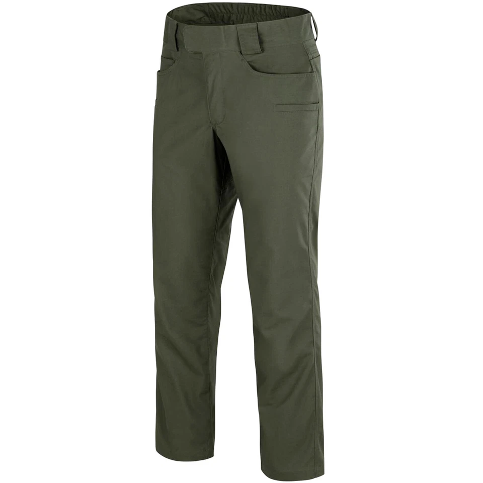 Helikon-Tex Greyman Pantaloni Tattici DuraCanvas Uomo Bushcraft Taiga Green - Immagine 1 di 1