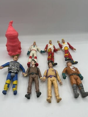 Real Ghostbusters vintage lot action figures 1986 Kenner Egon Ray Peter Winston - Image 1 of 4