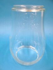 Vintage Clear Glass Dietz Fitzall NY Loc-Nob 54H Barn Lantern Shade Globe Part