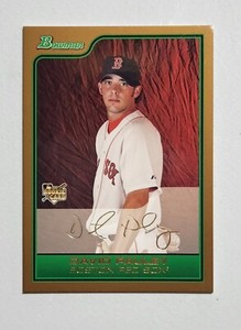 2006 Bowman Draft Picks & Prospects Baseball Gold #BDP12 David Pauley RC