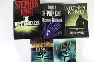 Stephen King Mixed Lot of 5 Tommyknockers Thinner Revival Green Mile It - Picture 1 of 22