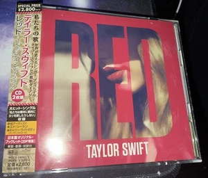 TAYLOR SWIFT Red JAPAN Limited Deluxe Edition 2-CD SET - Picture 1 of 2