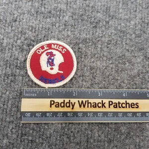 Casco parche vintage Ole Miss Rebels - Imagen 1 de 2