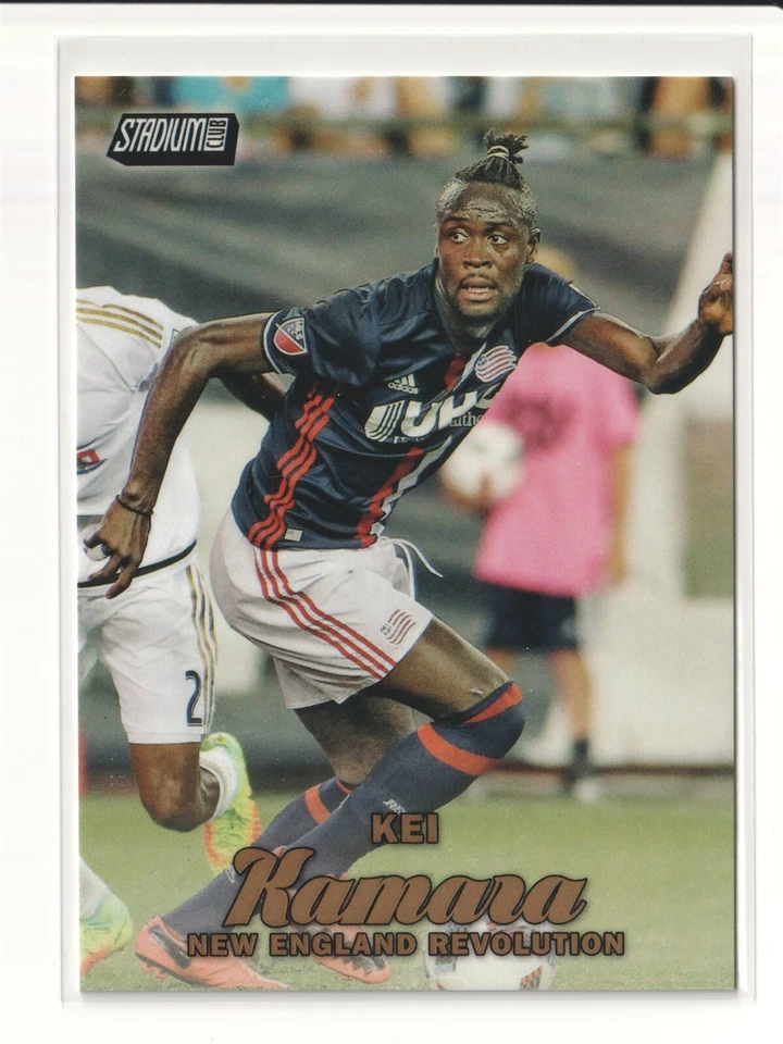 2017 Stadium Club MLS Gold #96 Kei Kamara - Flat S/H - Image 1 of 1