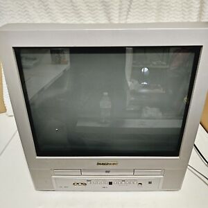 Sylvania 6520FDF 20" CRT TV/DVD Combo Retro Gaming Remote Tested Works!
