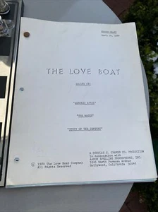 Vintage 1984 THE LOVE BOAT Television Script Second Draft LB 180 (8) - Picture 1 of 9
