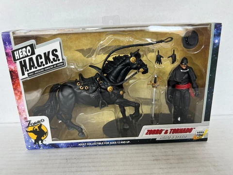 Vitruvian H.A.C.K.S. Zorro and Tornado Mighty Steeds Hero & Steed by Boss Fight Cover