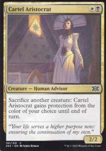 2X CARTEL ARISTOCRAT 191/331 DOUBLE MASTERS 2022 MTG NM X2 (yourdeckbuilder) - Picture 1 of 1
