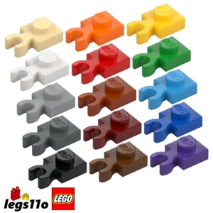 LEGO Platte 1x1 mit vertikalem Clip NEU 44860/4085/60897 Farbe & Menge wählen - Bild 1 von 18