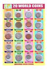 Coins Set 20 Different World coutrry