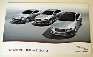 Jaguar . Model Range . MODELLREIHE 2012 . Swiss Sales Brochure - Picture 1 of 2