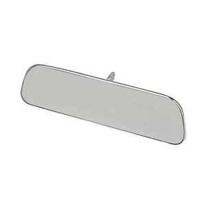 Interior Rearview Mirror for 1963-1966 C2 Corvette Non Day Night 8 Inch Chrome - Picture 1 of 3