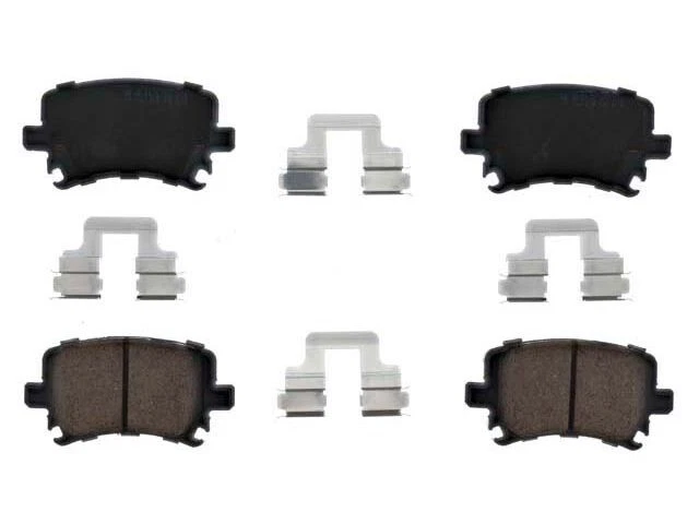 Rear Brake Pad Set For 2008-2013 Audi A3 2009 2010 2011 2012 ZN754FZ - Image 1 of 1