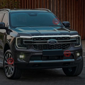 Front Grille Trim LED Hood Strip Lights DRL Decorative Lamps For Ford Everest - Picture 1 of 11