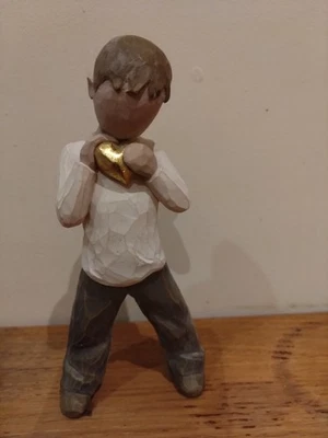 Willow Tree Figure - Heart of Gold,  Susan Lordi figurine mother and baby - Image 1 of 4