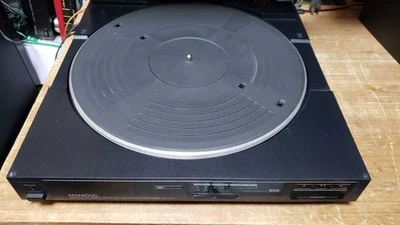 Kenwood KP-727 Quartz Lock Linear Turntable Operation confirmed From Japan - Image 1 of 4