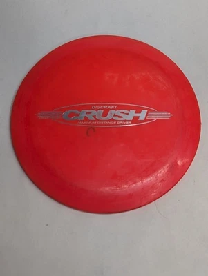 Discraft Z Crush Distance Driver 169g PFN Disc Golf Barstamp Red - Image 1 of 4