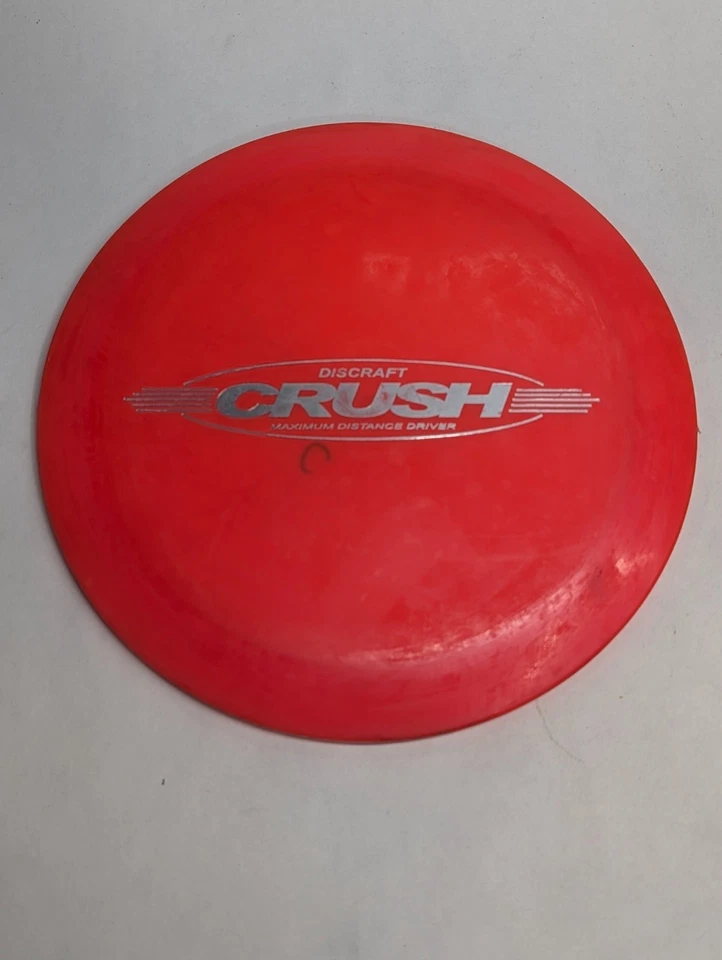 Discraft Z Crush Distance Driver 169g PFN Disc Golf Barstamp Red - Image 1 of 4