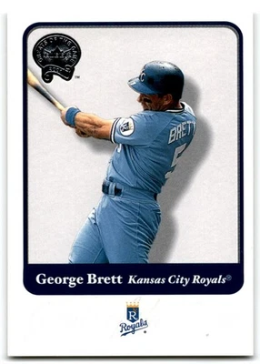 Fleer Greats of the Game 2001 George Brett Kansas City Royals #87 Foto 1 de 2