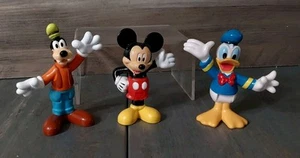 Disney Junior Mickey Mouse Donald Duck Goofy Movable Legs Figures 2012 - Imagen 1 de 5