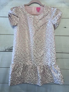 Lilly Pulitzer Dress Girls Size 14 Formal Pink - Picture 1 of 5