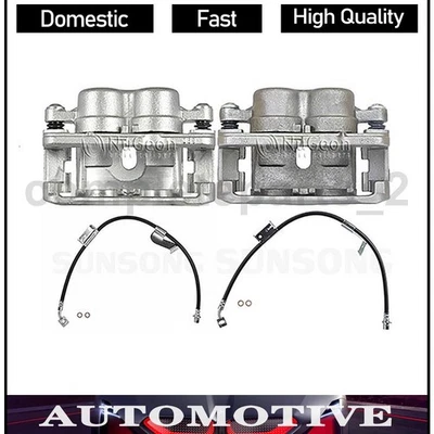 Brake Line Hose Front Brake Caliper Fits Chevrolet Express 2500 6.0L_ - Image 1 of 4