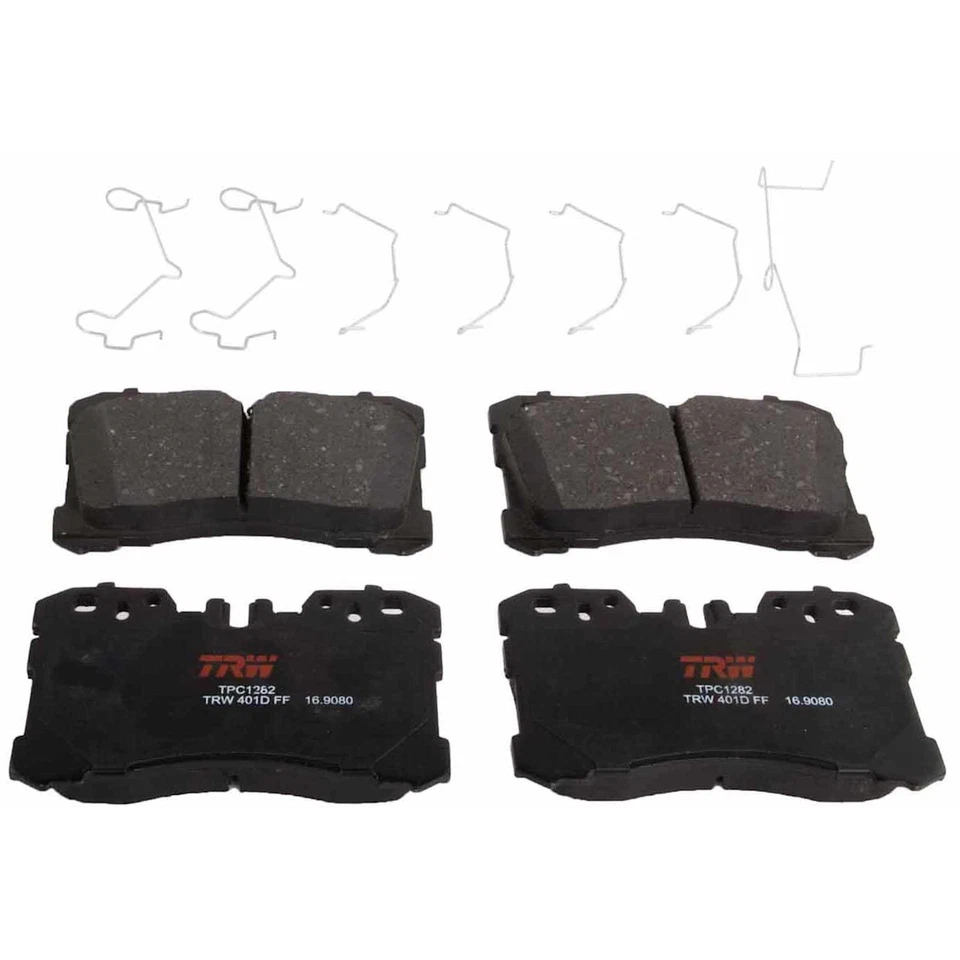 TXH1282 TRW 2-Wheel Set Brake Pad Sets Front for Lexus LS500h LS500 LS460 LS600h — 第 1/1 张图片