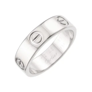 Cartier Love Ring 18K White Gold 750 size55 6.75(US) 90288118 - Picture 1 of 7