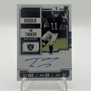2023 Panini Contenders - Rookie Ticket RPS Tre Tucker #136 (AU, RC) - Picture 1 of 2