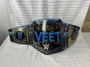 Jey Uso "YEET" Heavyweight Wrestling Championship Title Replica Belt - Picture 1 of 11