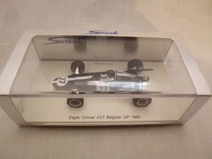 Spark 1:43 F1 Eagle Climax #27 Dan Gurney Belgium GP 1966 S1665 Diecast Model - Picture 1 of 12