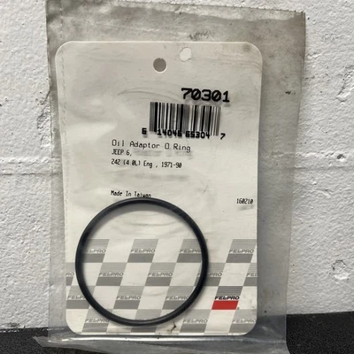 BRAND NEW!! Engine Oil Adapter Gasket fits 1965-2006 Jeep Cherokee Wrangler - Image 1 of 3