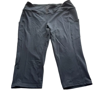 Torrid Active Shorts Black Women's Size 3 High Waist Side Pockets Fitness Gym - Picture 1 of 7