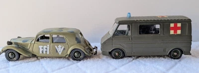 Lote de 2 Ambulancias y Solido Solido #368 Citroen C35 #32 Citroen 15 seis franceses Foto 1 de 4