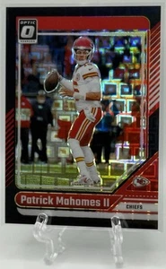 Patrick Mahomes II 2024 Panini Donruss Optic #94 Negro Pandora Prizm /25! Chiefs - Imagen 1 de 2