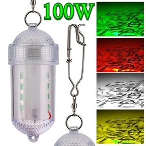 100W Fischsammeln Anziehlicht Unterwasser Köder Licht Köder Attraktive Lampe - Bild 1 von 15