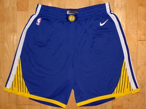 NIKE GOLDEN STATE WARRIORS Icon Edition Swingman Size 50 / 3XL Basketball Shorts - Picture 1 of 15