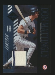 2003 Leaf Limited Threads Jersey /100 Don Mattingly #162 Yankees