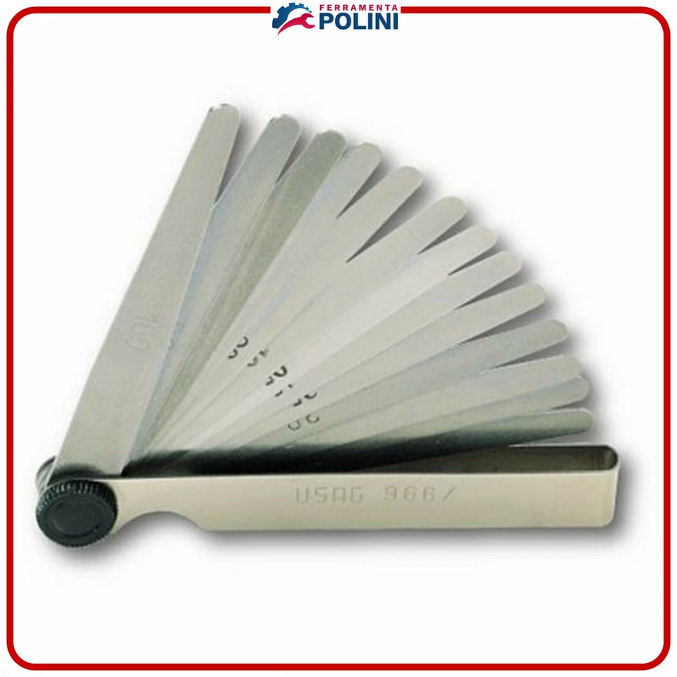 USAG 966 SPESSIMETRO SPESSIMETRI LAME ARROTONDATE STRUMENTO MISURA PROFESSIONALE - Immagine 1 di 1