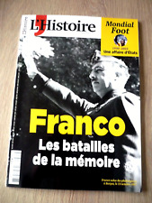 REVUE  L'HISTOIRE  N° 502  -  DECEMBRE   2022  /   FRANCO