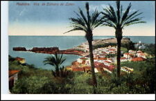 MADEIRA Portugal Vila de Camara de LOBOS AK ~1925 Vintage Postcard Tarjeta P.
